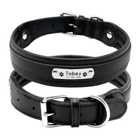 Dog Collar Genuine Leather