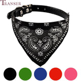 Dog Leather Bandana Dog Collars