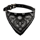 Dog Leather Bandana Dog Collars