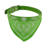 Dog Leather Bandana Dog Collars