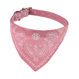 Dog Leather Bandana Dog Collars