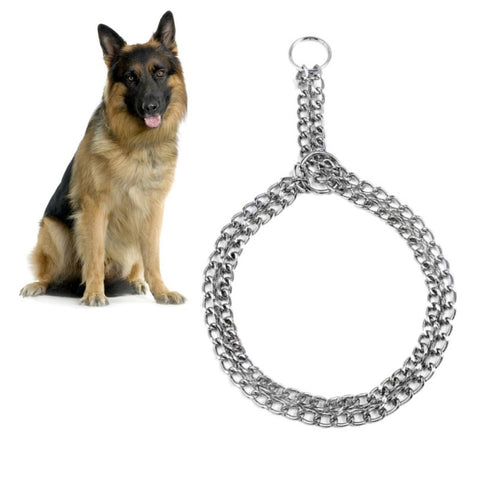 Iron Metal Dog Collar