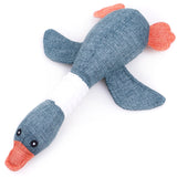 Goose Plush Dog Toy