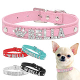 Bling Rhinestone Puppy Collars