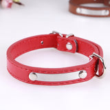 Dog Collar PU Leather