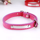 Dog Collar PU Leather