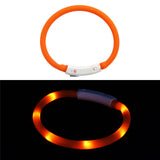 Rechargeable Flashing Night Dog Collars