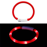 Rechargeable Flashing Night Dog Collars