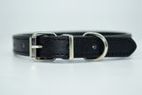 Leather Solid Soft Dog Collar