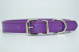 Leather Solid Soft Dog Collar