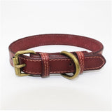 leather Dog CollarS