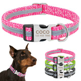 Dog Collar Personalized Reflective