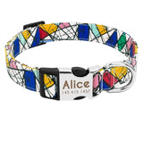 Dog Collar Personalized Nylon