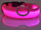 Nylon Dog Collar Safety LED