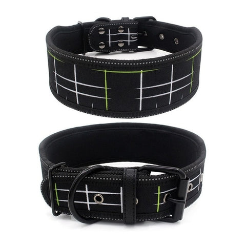 Reflective Waterproof Camouflage Dog Collar