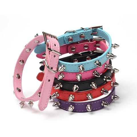 Dog Collars Spiked Puppy