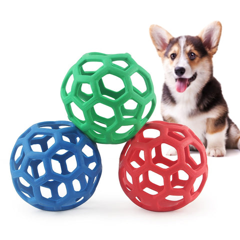 Geometric Ball Dog Toy